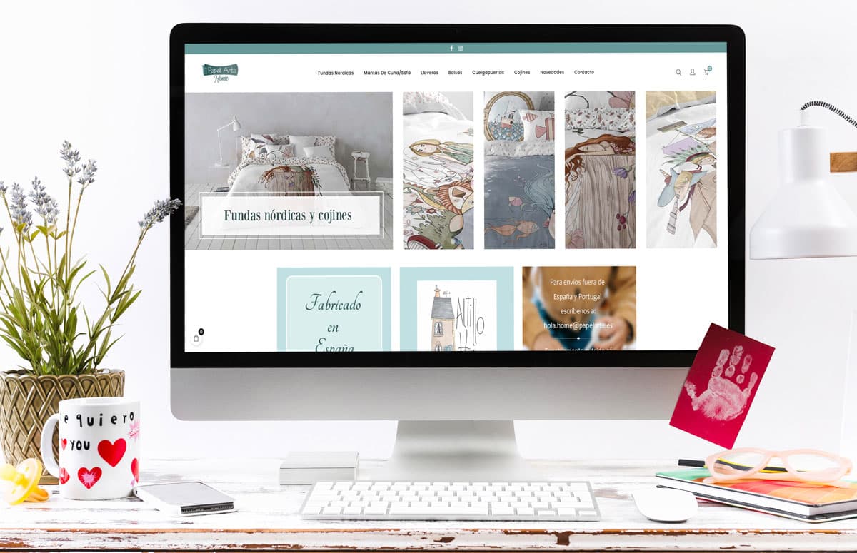 Diseño de tienda online profesional y económico por 250€